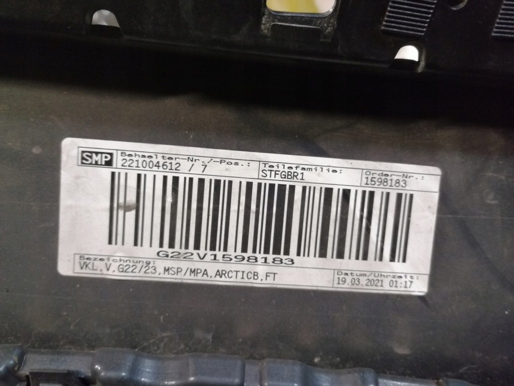 фото №6, Бампер передний bmw 4 g22 g23 m набор