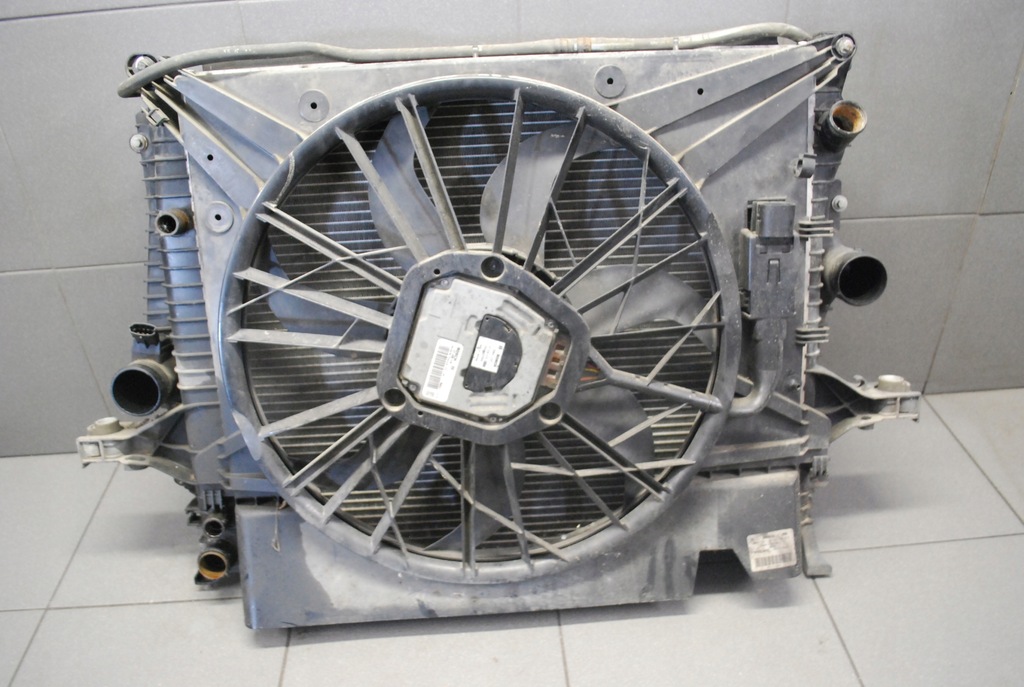 фото №11, Радиатор радиатор вентилятор xc90 2.4 lift autom