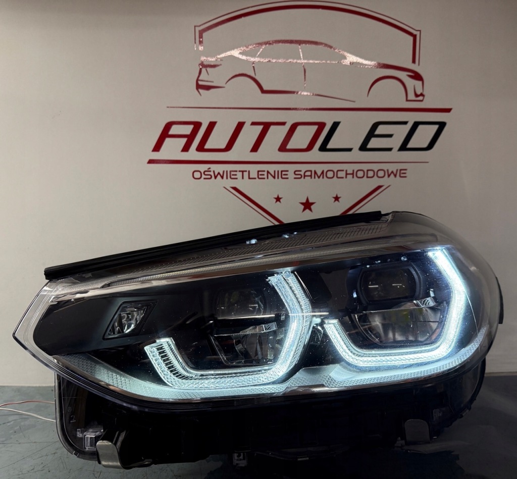 Купить Bmw x3 g01 x4 g02 фара левая bmw адаптивный led перед  liftingiem с модулями