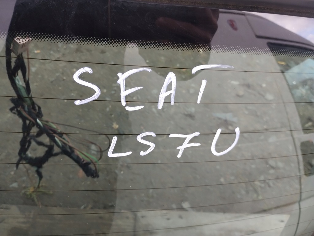 фото №10, Seat altea крышка багажника багажника задняя ls7u стекло