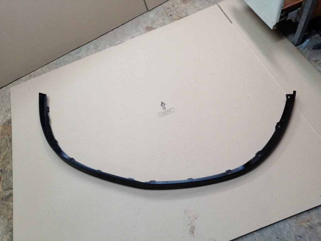 фото №1, Спойлер накладка-спойлер бампера перед sandero ii новый оригинальный номер