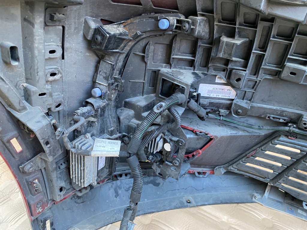 Бампер citroen ds7 crossback 17-22 противотуманные фары led kompletny pdc Киев