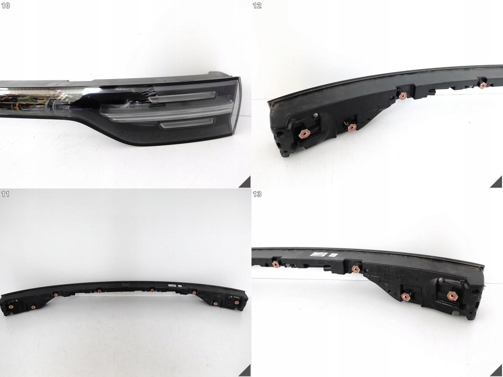 Porsche cayenne 3 e3 9y0 18- фара led накладка w багажник задній європа  тонована Доставка