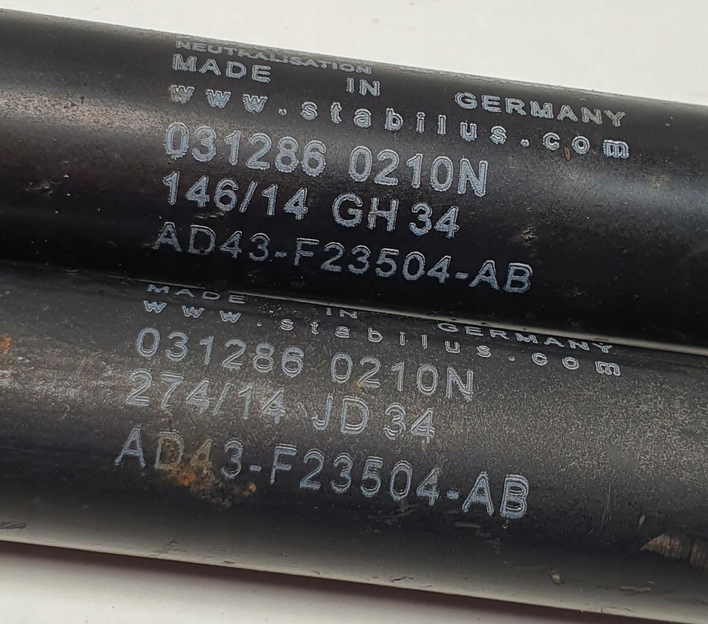 фото №2, Амортизаторы амортизаторы капот aston martin rapide пара