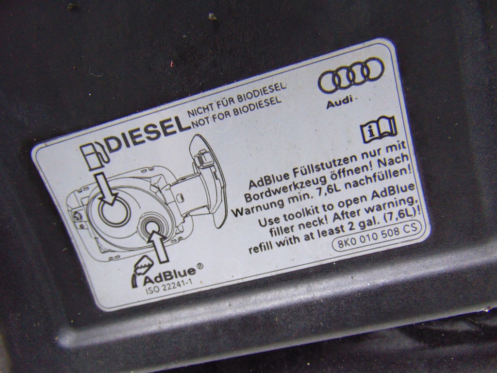 фото №8, Кришка заливної пального audi a5 8t ly9b 8t0809906b