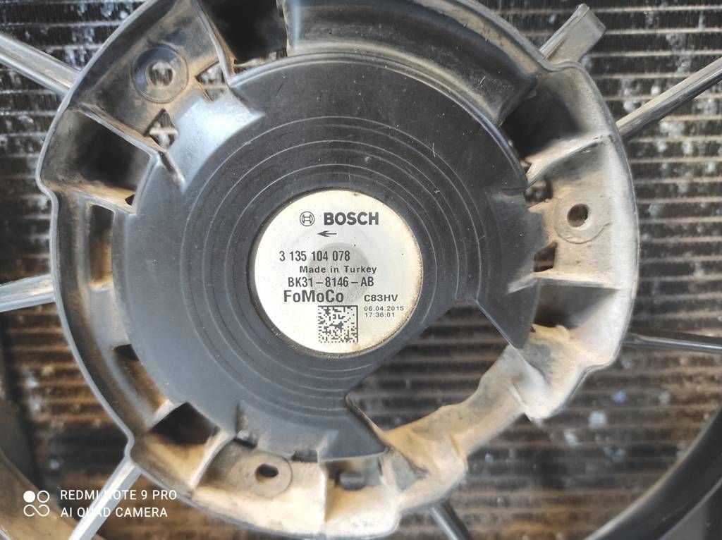 фото №13, Ford transit mk8 pas передній підсилювач радіатор радіатор балка нижня