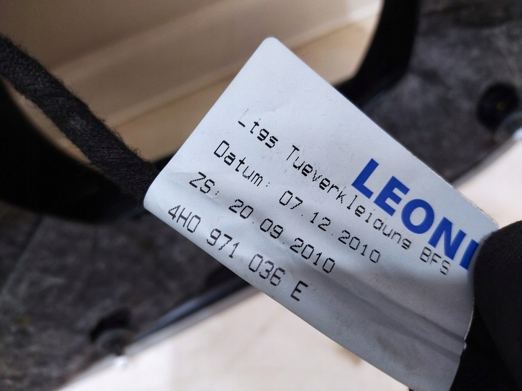 фото №11, 4h1868018 обшивка двері правий перед bc3 шкіра alcantara audi a8 d4 10-18r