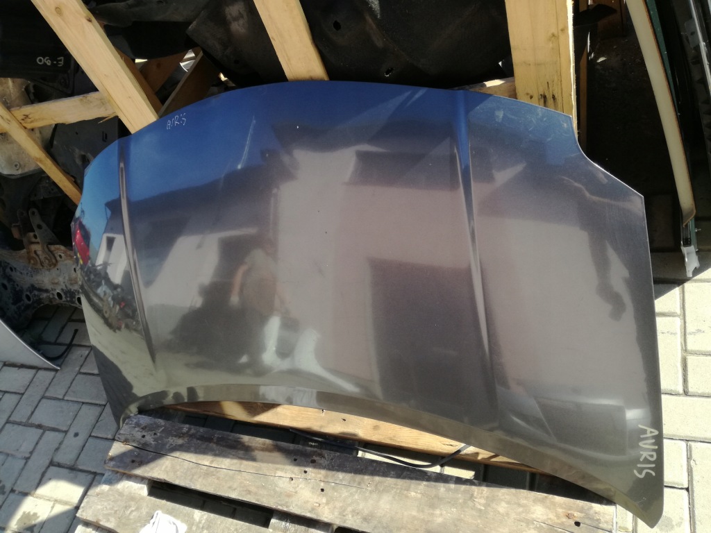 фото №2, Auris i e15 2007 - 2009 rok капот крышка двигателя
