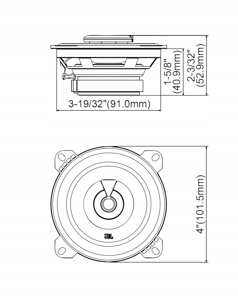 фото №7, Jbl stage 45f mocne динаміки 10 cm alfa romeo 155 audi 80 90 hyundai atos