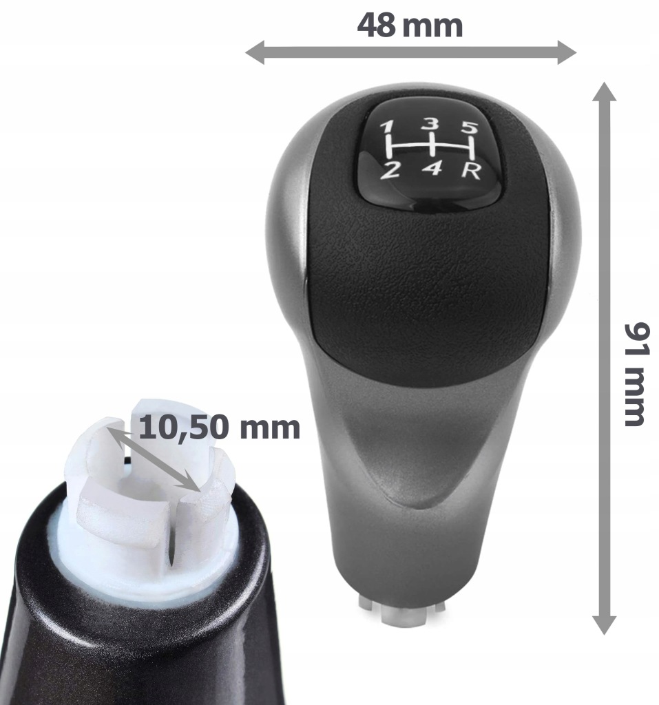 фото №11, Ручка переключения передач do honda civic viii ufo 2006-11 5 ступенчатая передач