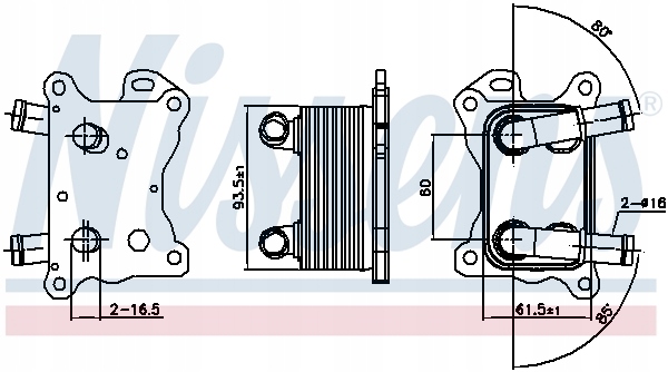 фото №10, Радіатор оливи mercedes citan mpv citan minivan w415 dacia dokker
