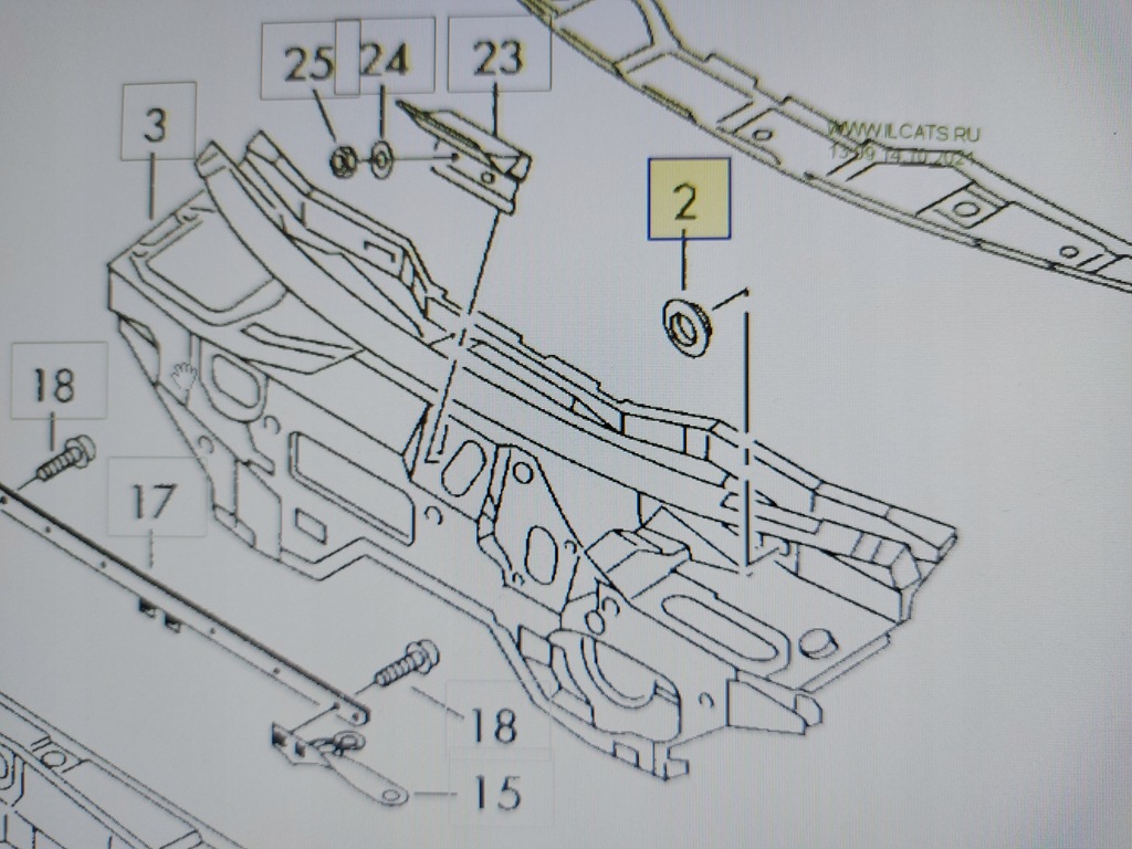 фото №5, Заглушка резиновый элемент крышка стены перегородки audi a6 c5