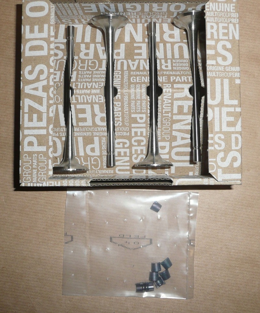 фото №1, Renault оригинальный номер 7701473354 клапаны клапан выпускной
