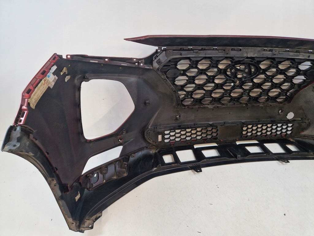 фото №11, Hyundai santa fe iv 4 бампер передний перед решётка решётка радиатора 86511 s1000