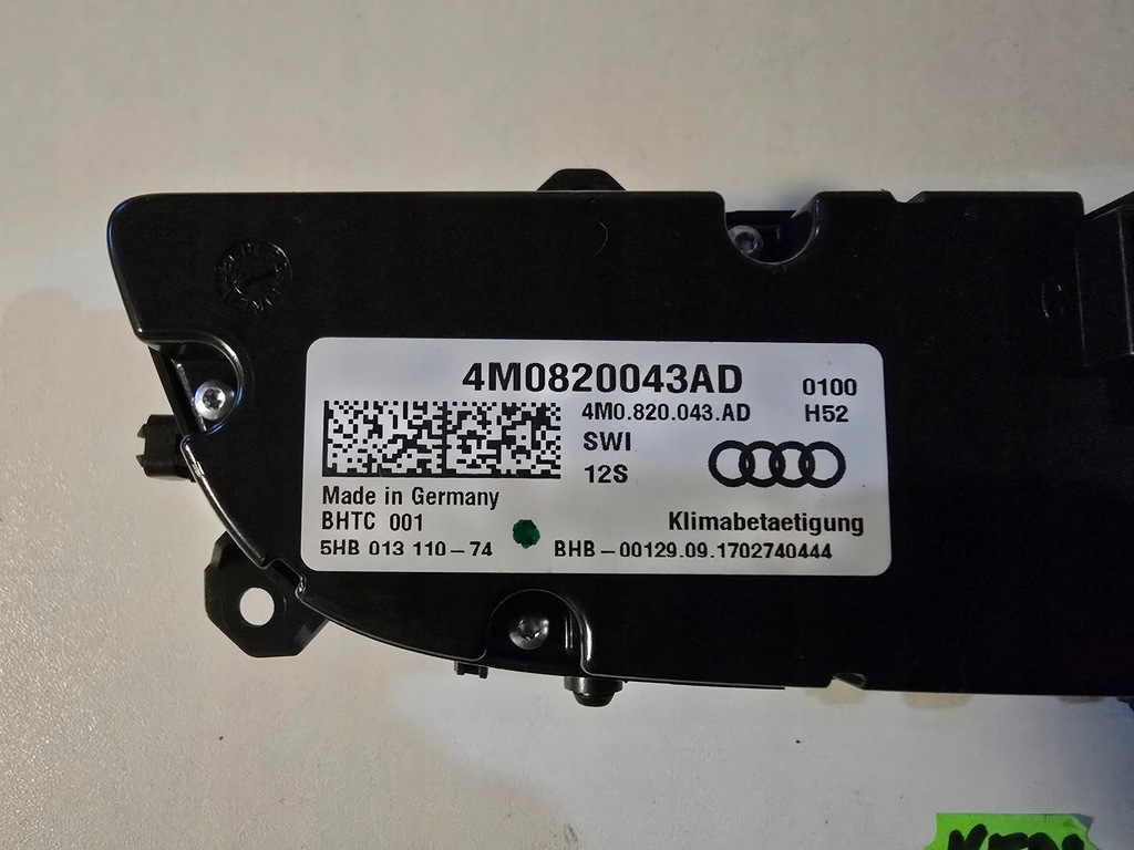 фото №9, Audi q7 блок управляющий klimatem 4m0820043ad