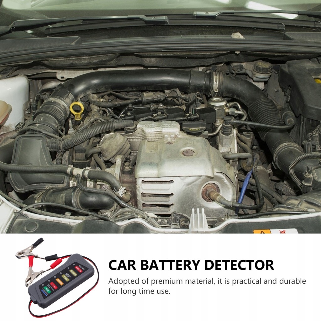 фото №2, 1 pc тестер генератора аккумулятора нагрузки