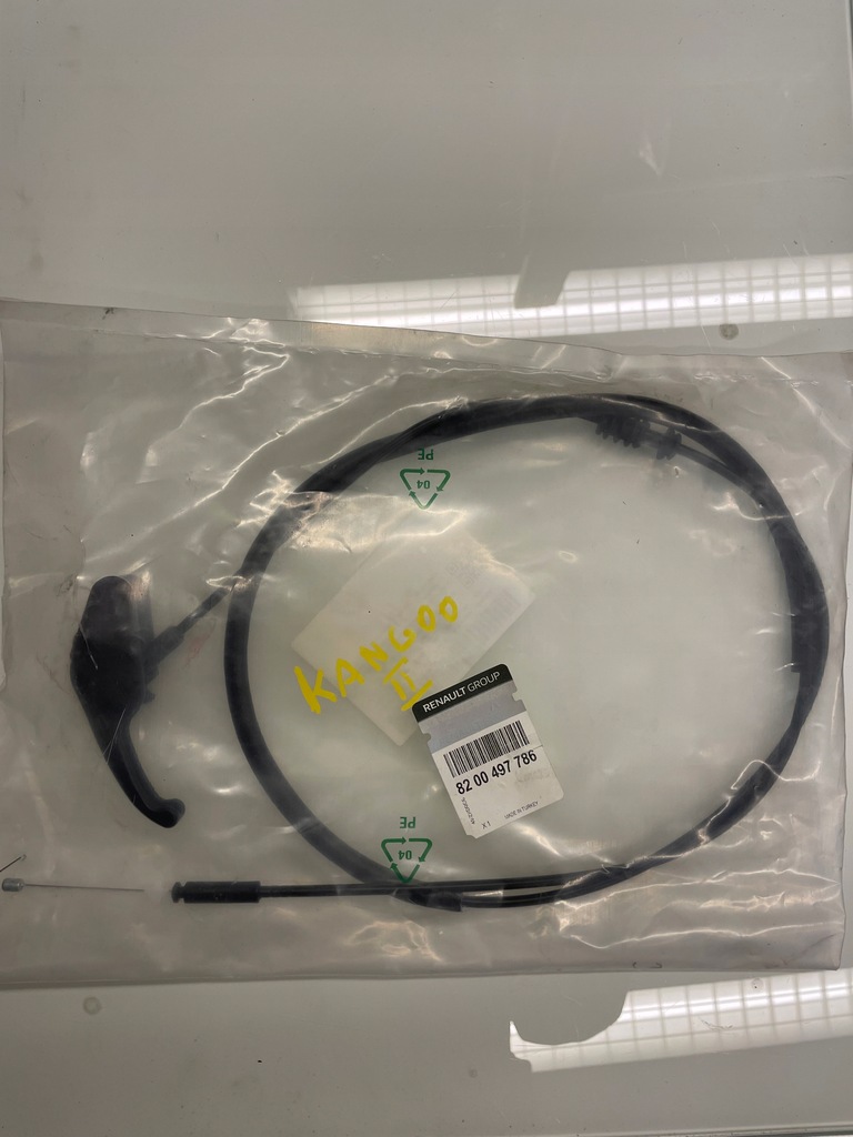 фото №1, Трос открывания капот renault kangoo ii 8200497786