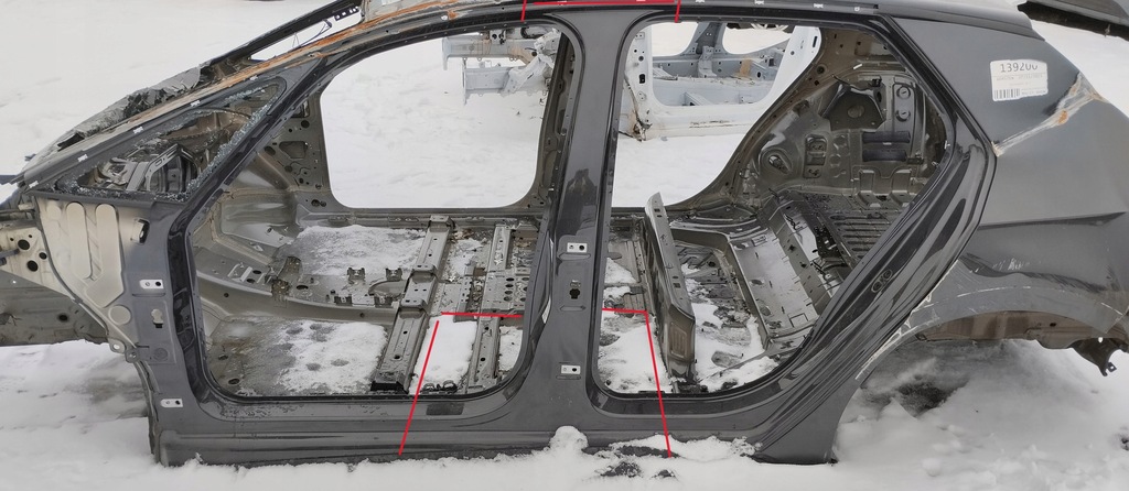 фото №1, Блок двигателя порог левый volkswagen id.3 vw id3