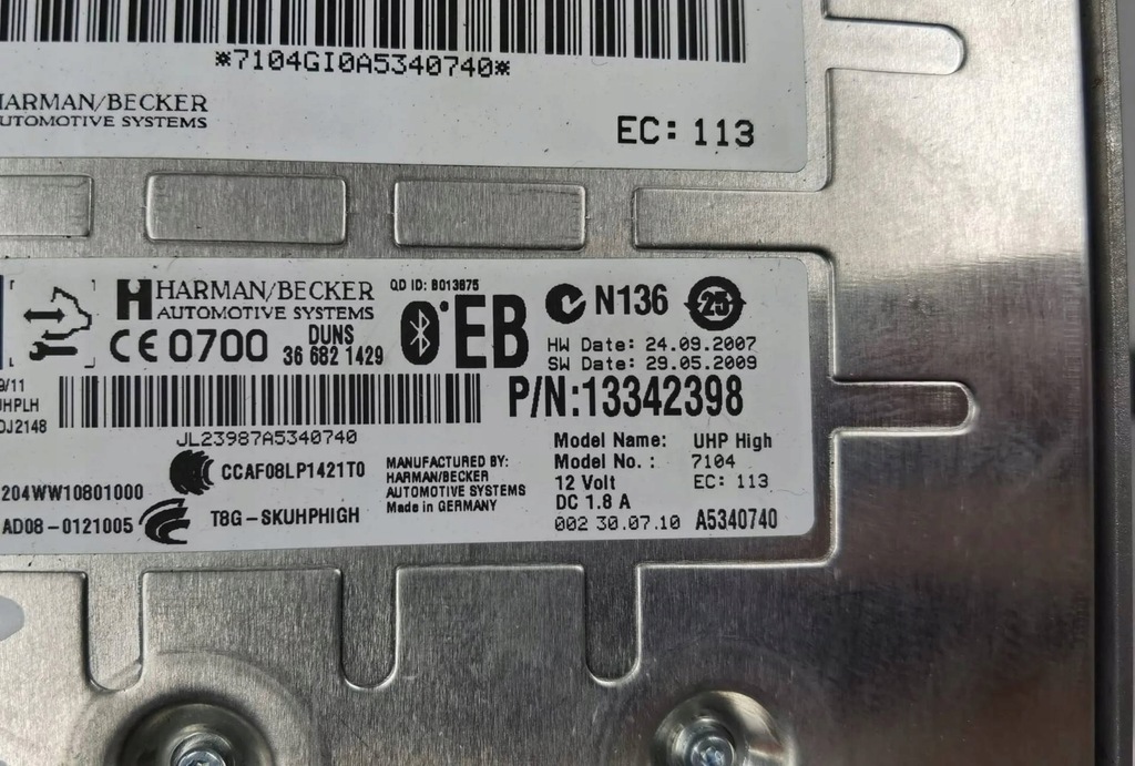 фото №11, Набор стартовый opel insignia a 2010 55577674