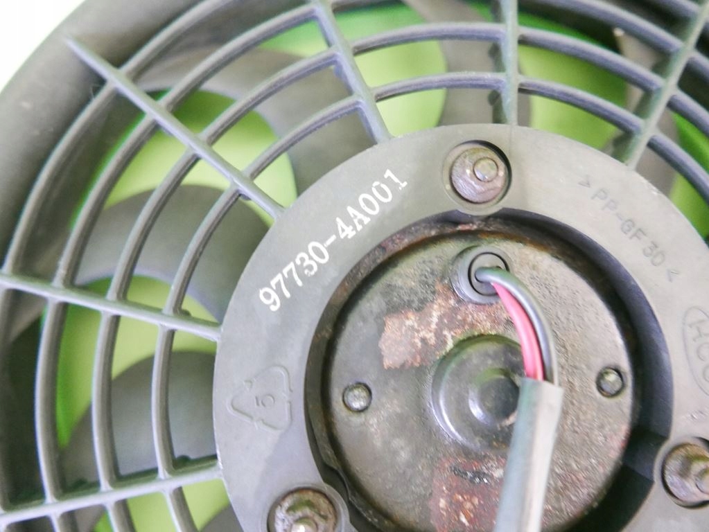 фото №6, Вентилятор радіатора кондиціонера hyundai h1 i 00-