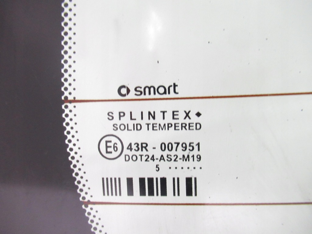 фото №2, Стекло задняя smart forfour hb