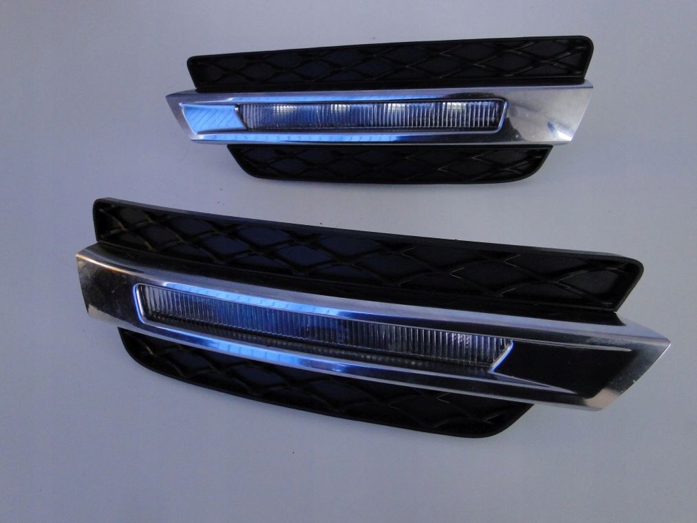 фото №4, Mercedes gl x166 166 решётка правая + led + хром