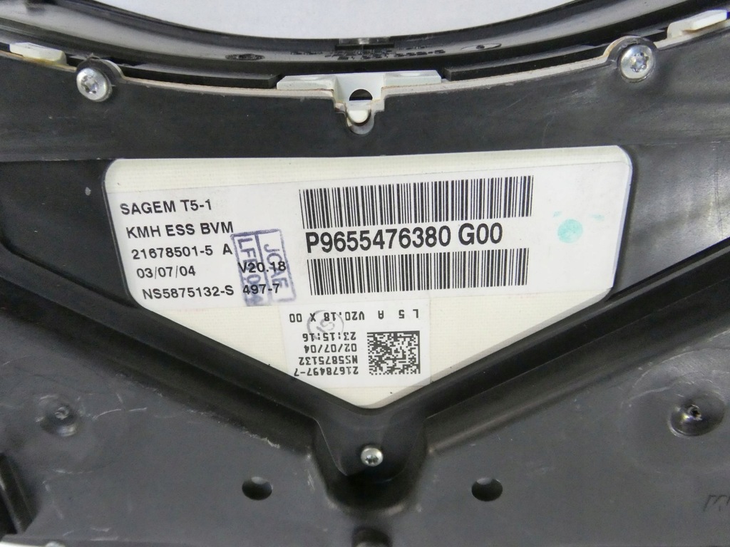 фото №6, Лічильник прилади peugeot оригінальний номер 9655476380