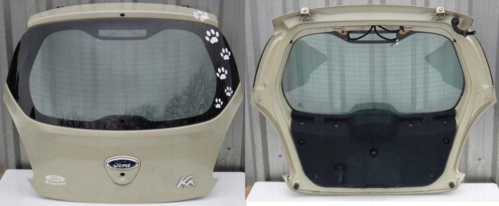 фото №1, Ford ka ii mk2 09 r крышка багажника багажника 29