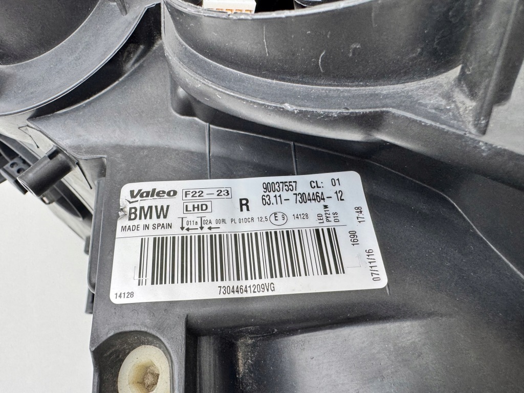 фото №8, Лампа фара правий bmw 2 f22 f23 ксенон 7304464