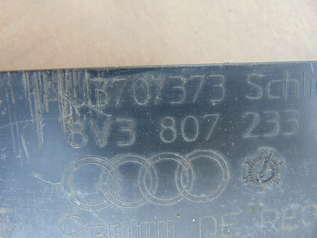 фото №15, Накладка защита бампера перед audi a3 8v