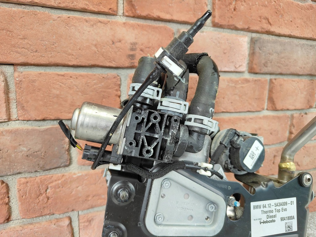 фото №5, Webasto обогреватель стояночный bmw 5 g30 g31 lci дизель 5a3a009