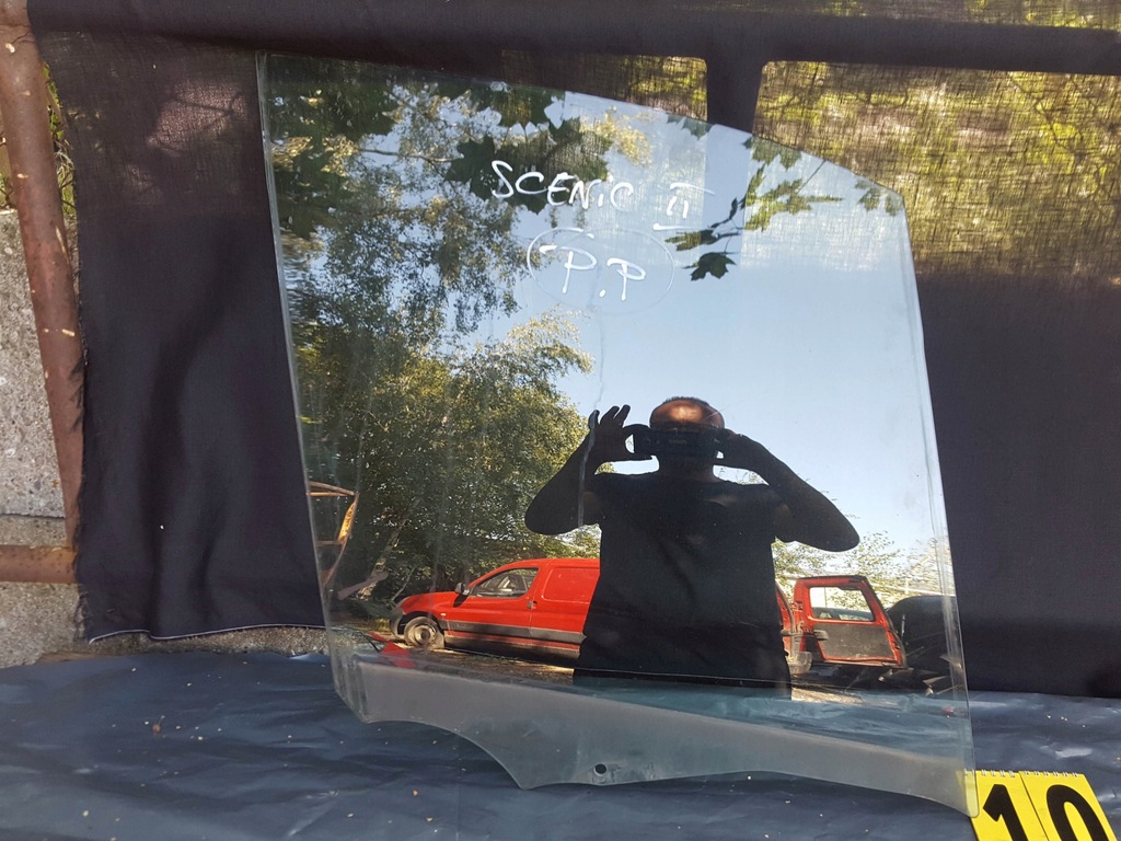фото №1, Стекло боковая правая передняя правый перед renault scenic ii