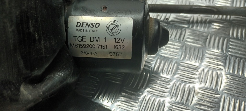 фото №5, Механизм моторчик дворник окон fiat panda ii oe. eu. denso