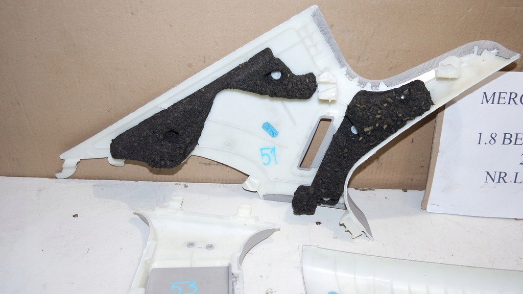 фото №5, Пластик захист стійка салону mercedes w204