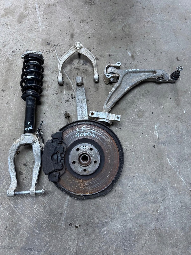 фото №5, Підвіска поворотний кулак амортизаторна стійка важіль лівий перед xc60 ii 2017-2024