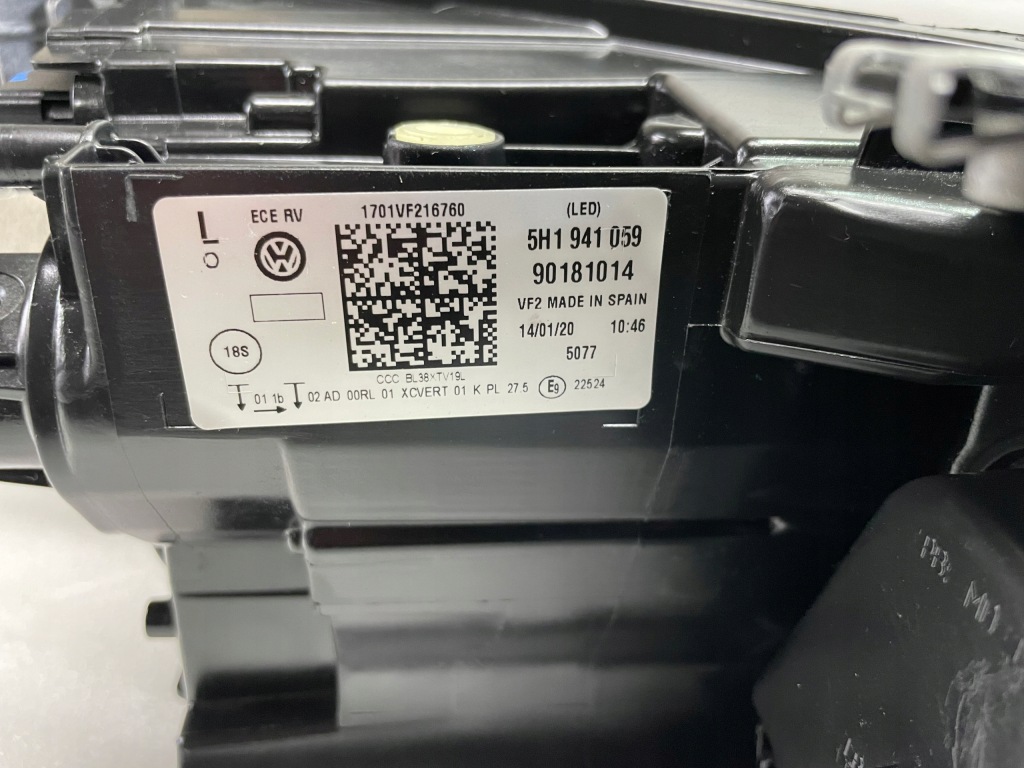 фото №13, Vw golf 8 viii full led iq light лампа левая правая