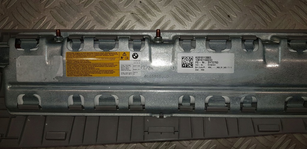 фото №7, Bmw f06 f10 f12 f13 подушка подушка безпеки ліва na коліна колінна ece usa 9181130