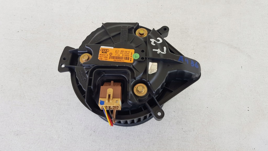 фото №1, Повітродувка вентилятор audi a4 b6