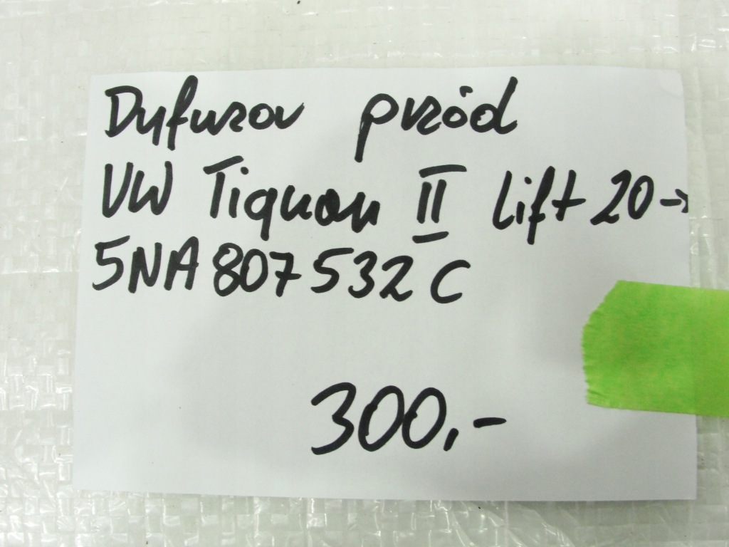 фото №9, Спойлер накладка бампера перед vw tiguan ii lift 2020- 5na807532c