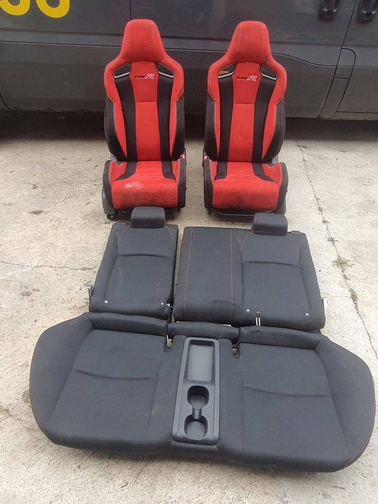 фото №1, Honda civic x type r 17- сиденья заднее сиденье обшивки