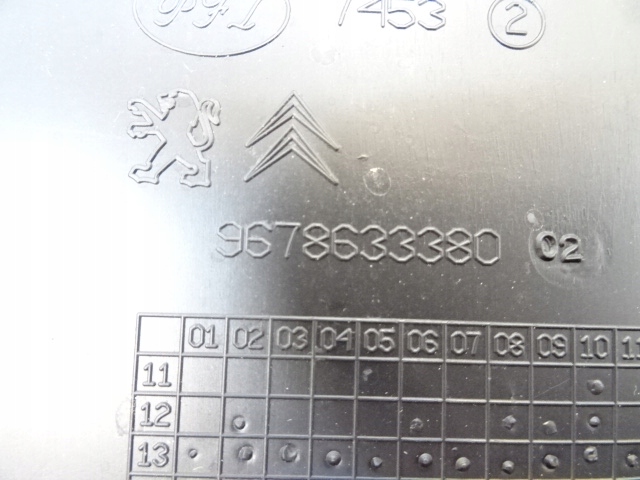 фото №9, Peugeot 308 ii t9 коробка корпус запобіжників реле 9678633380