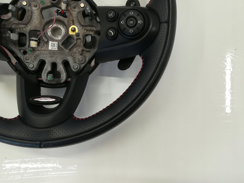 фото №5, Mini cooper f55 f56 повітропровід пелюстки перемикання jcw works