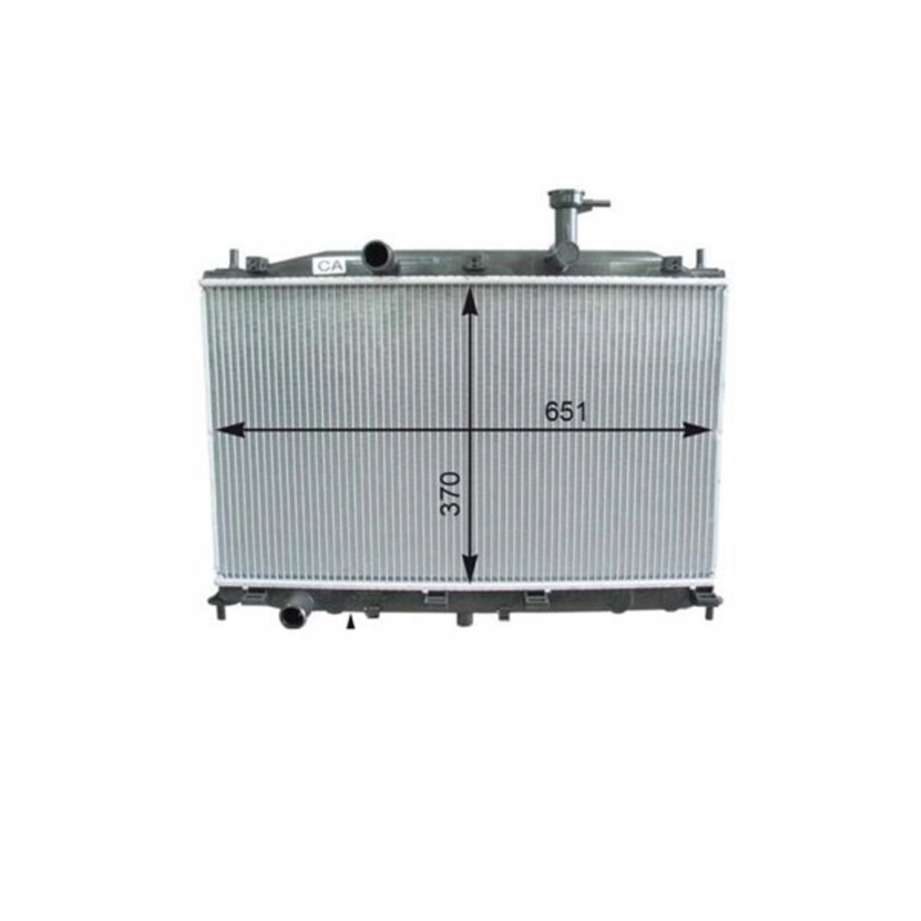 фото №1, Радіатор wody рідина hyundai accent iii 1.4 1.6 бензин rok 2005-2010 nowa