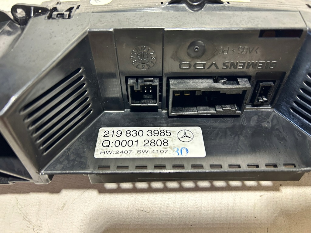 фото №7, Панель обдув кондиционера кондиционер mercedes cls w219 2198303985