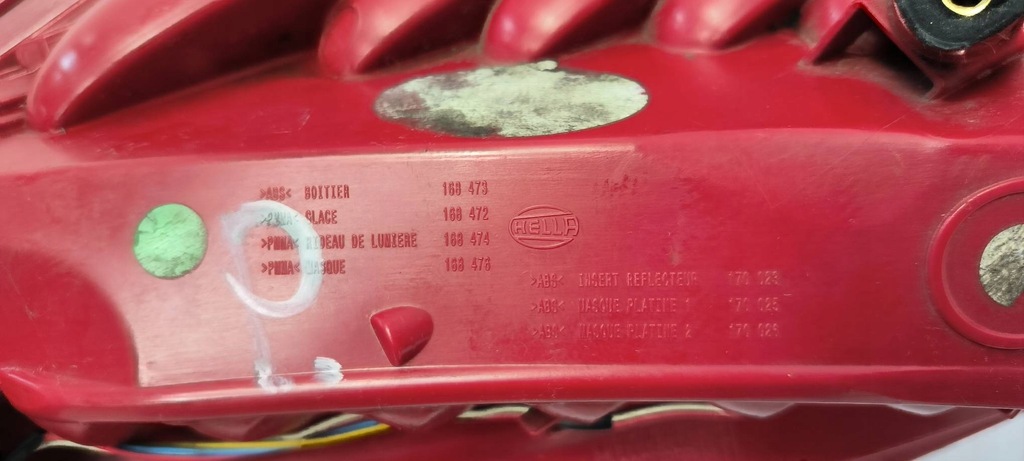 фото №6, Лампа правая задняя peugeot 308 cc