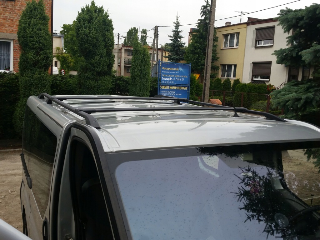 фото №5, Renault trafic 2001-2014 long рейлинги багажник