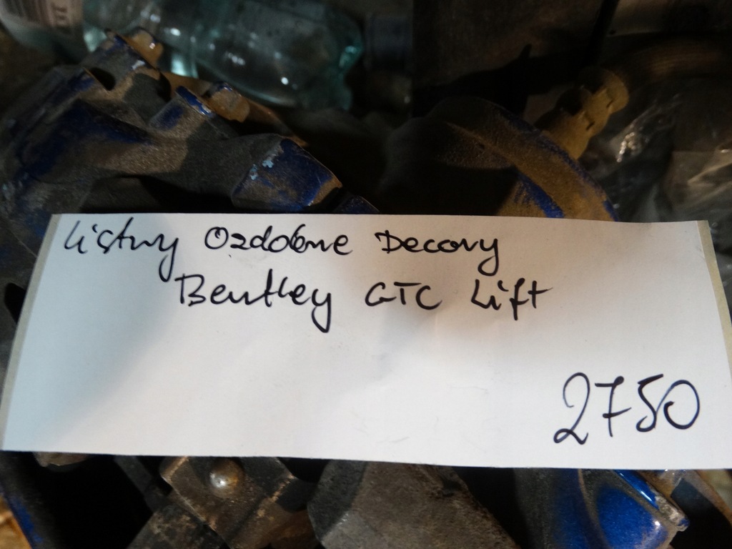 фото №5, Idealne накладки декоры bentley gt gtc lift 1