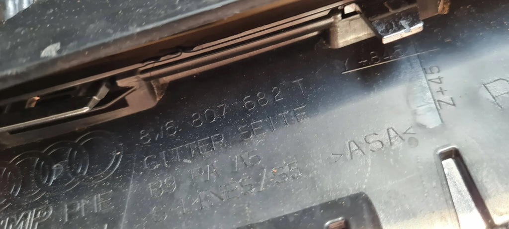 фото №16, S5 8w lift a5 решітка бампера права перед sline 8w6807682t