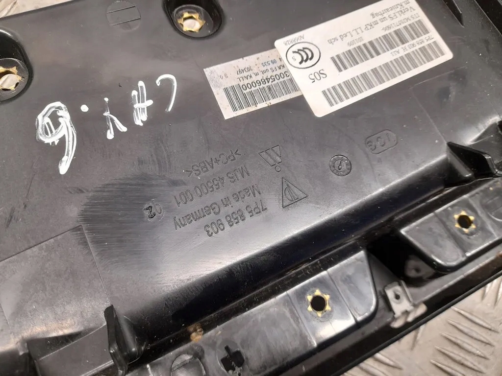 фото №5, Porsche cayenne 92a панели приборная, консоль