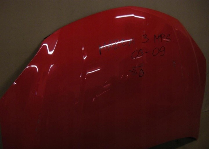 фото №3, Mazda 3 2003-2009 капот перед